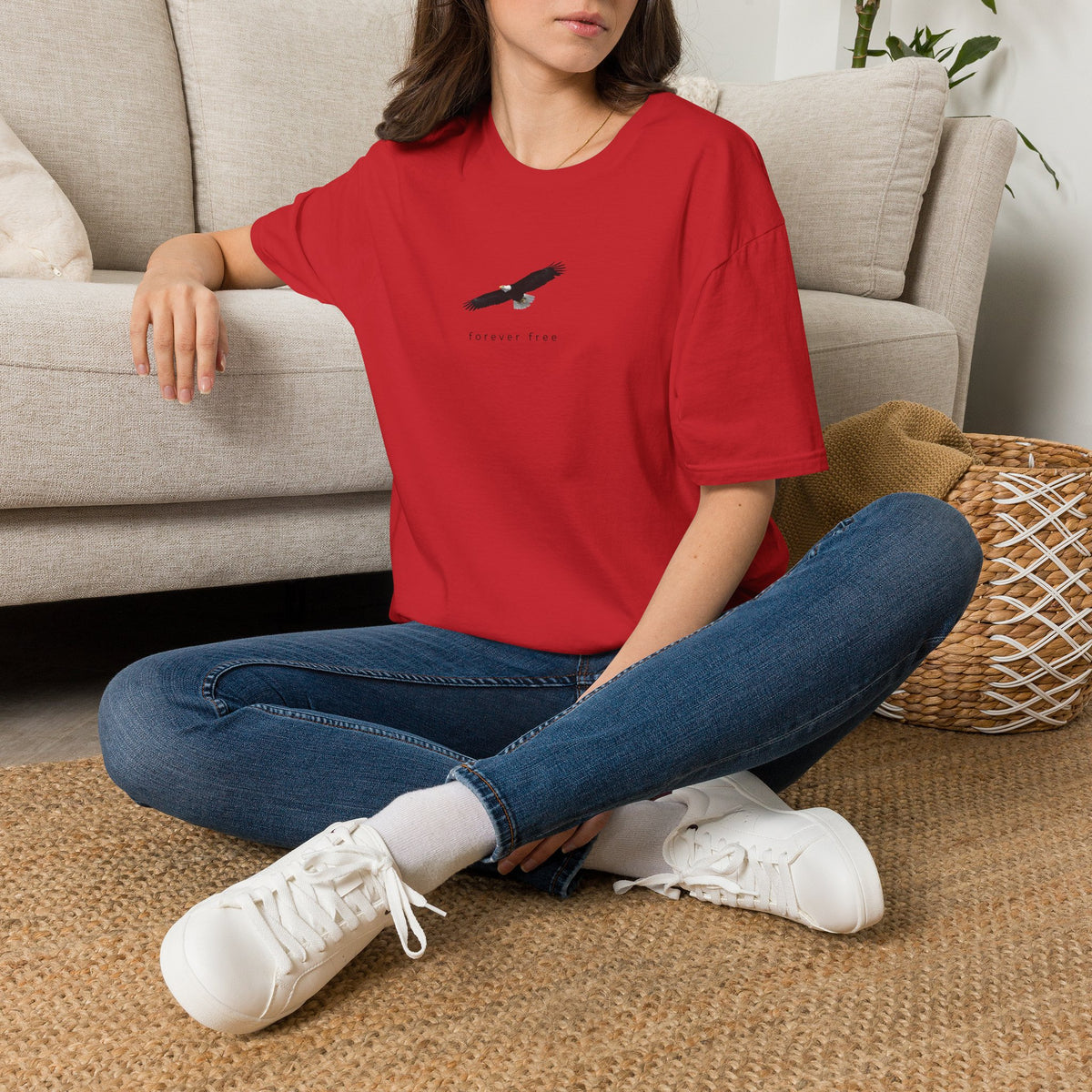 Forever Free Bald Eagle - T-Shirt