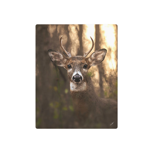 6 Point Buck | Metal Art Sign