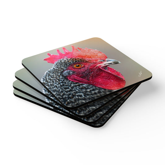 Rooster Bundle (Coaster Set, Mug and T-Shirt)