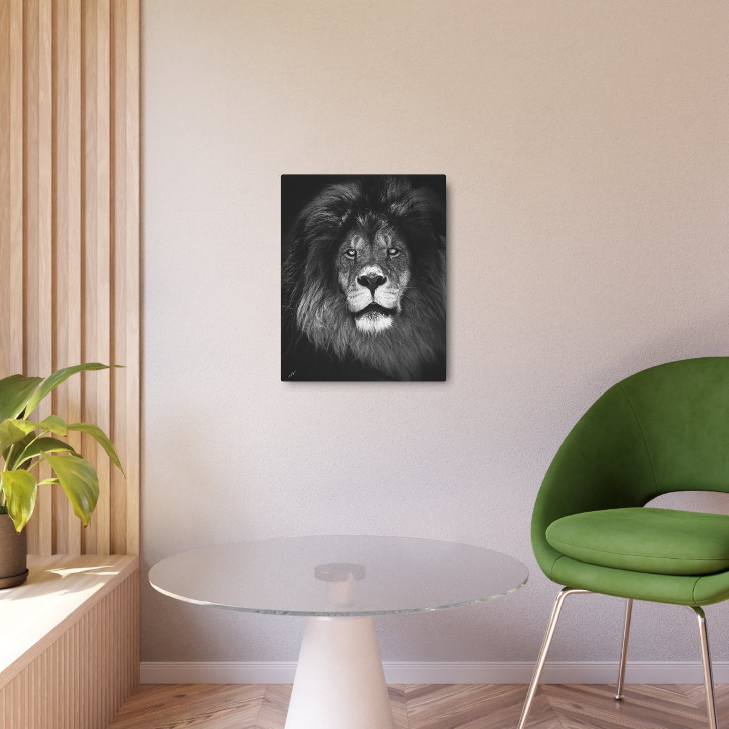 Lion | Metal Art Sign