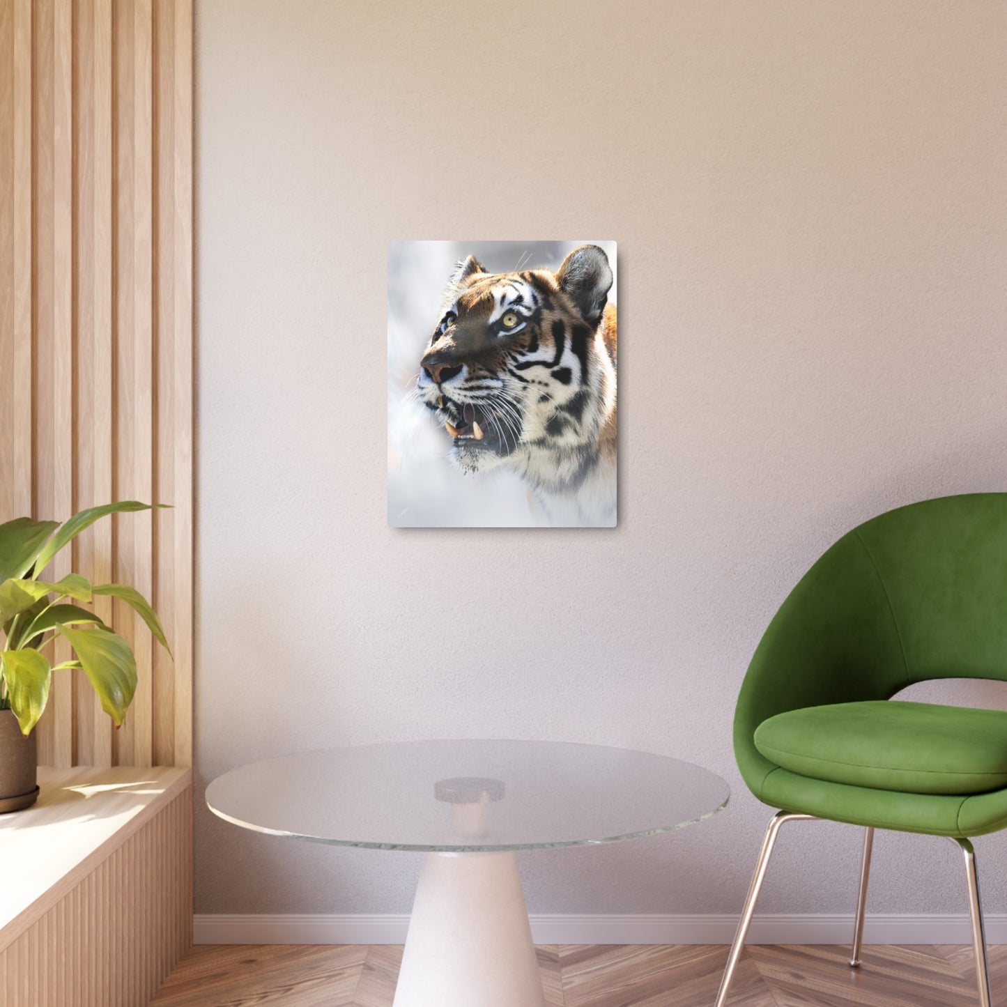 Tiger | Metal Wall Art Sign