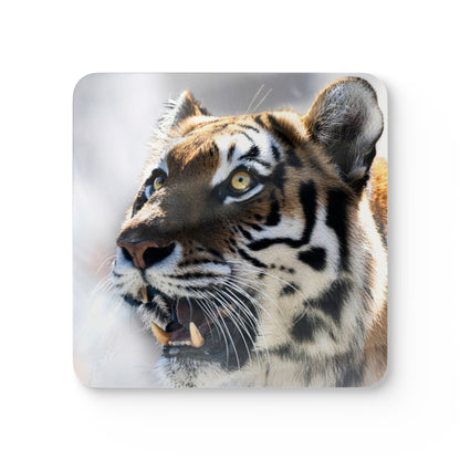 Tiger | Corkwood Coaster Set (4 Piece)