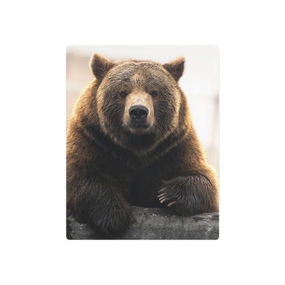 Bear Posing | Metal Art Sign