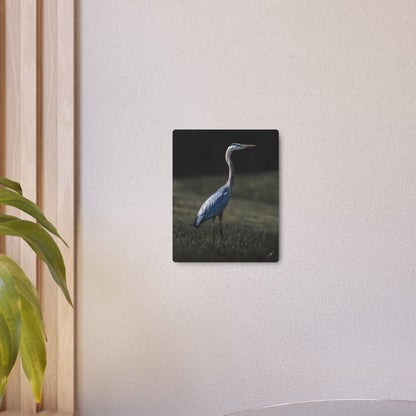 Blue Heron | Metal Art Sign