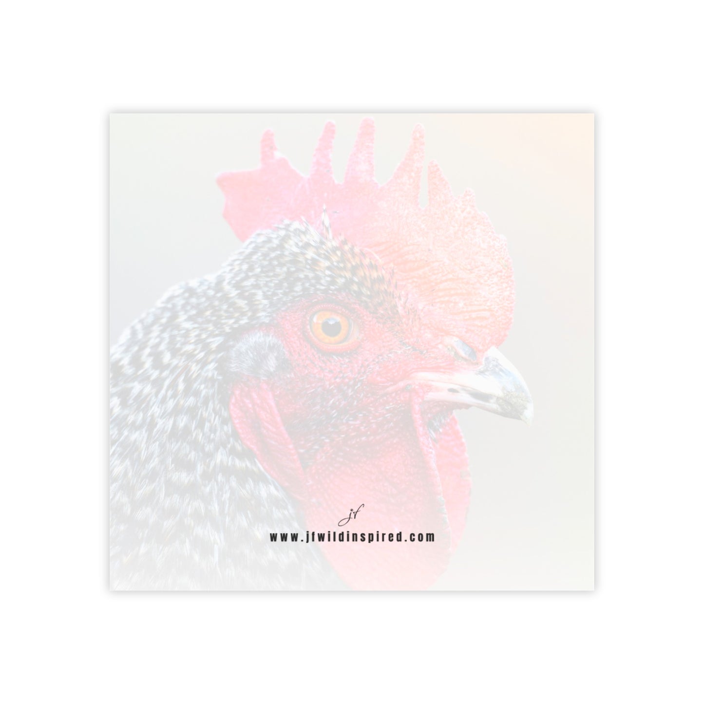 Rooster | Post-It Note Stack