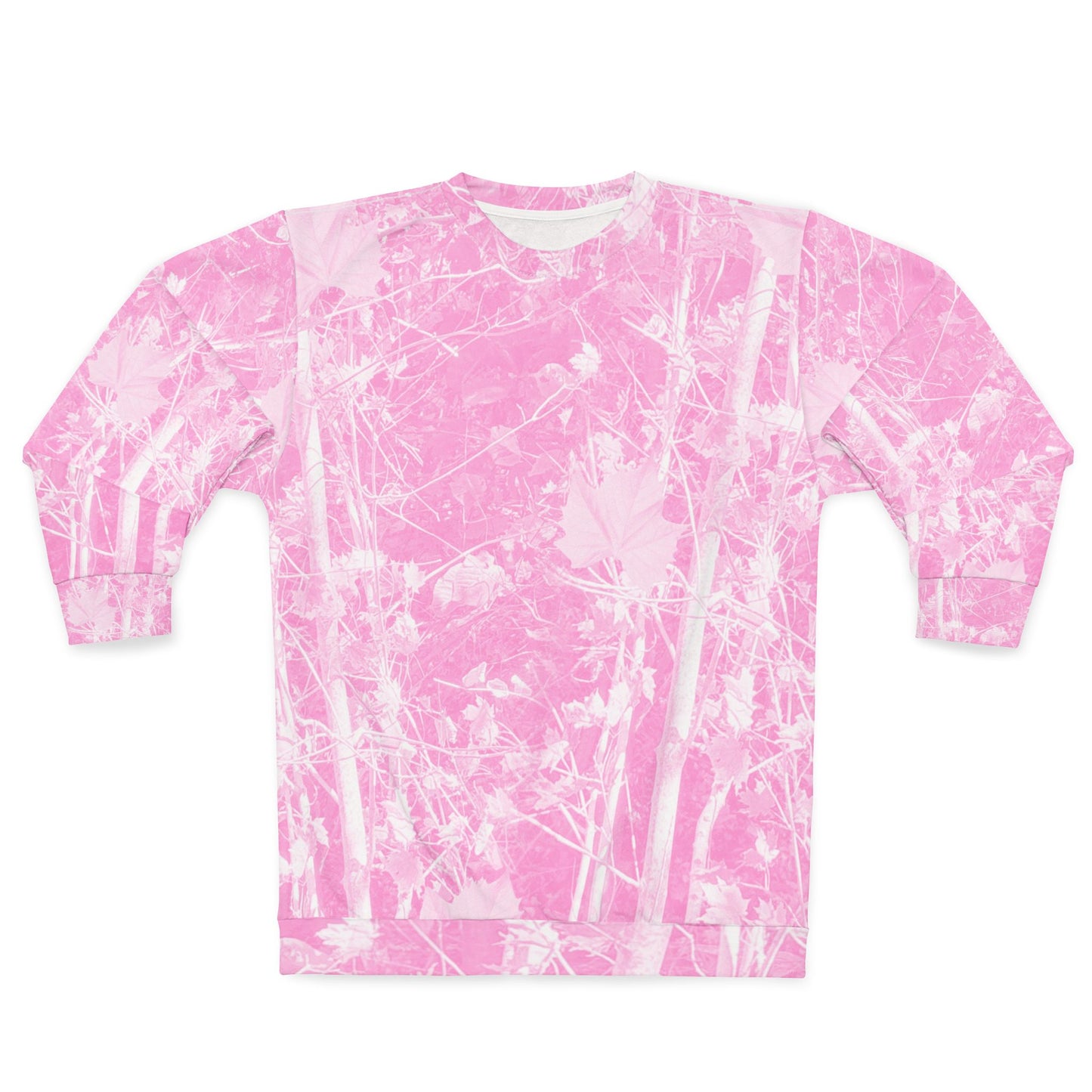 Flamingo Pink Camo | Pullover Sweatshirt
