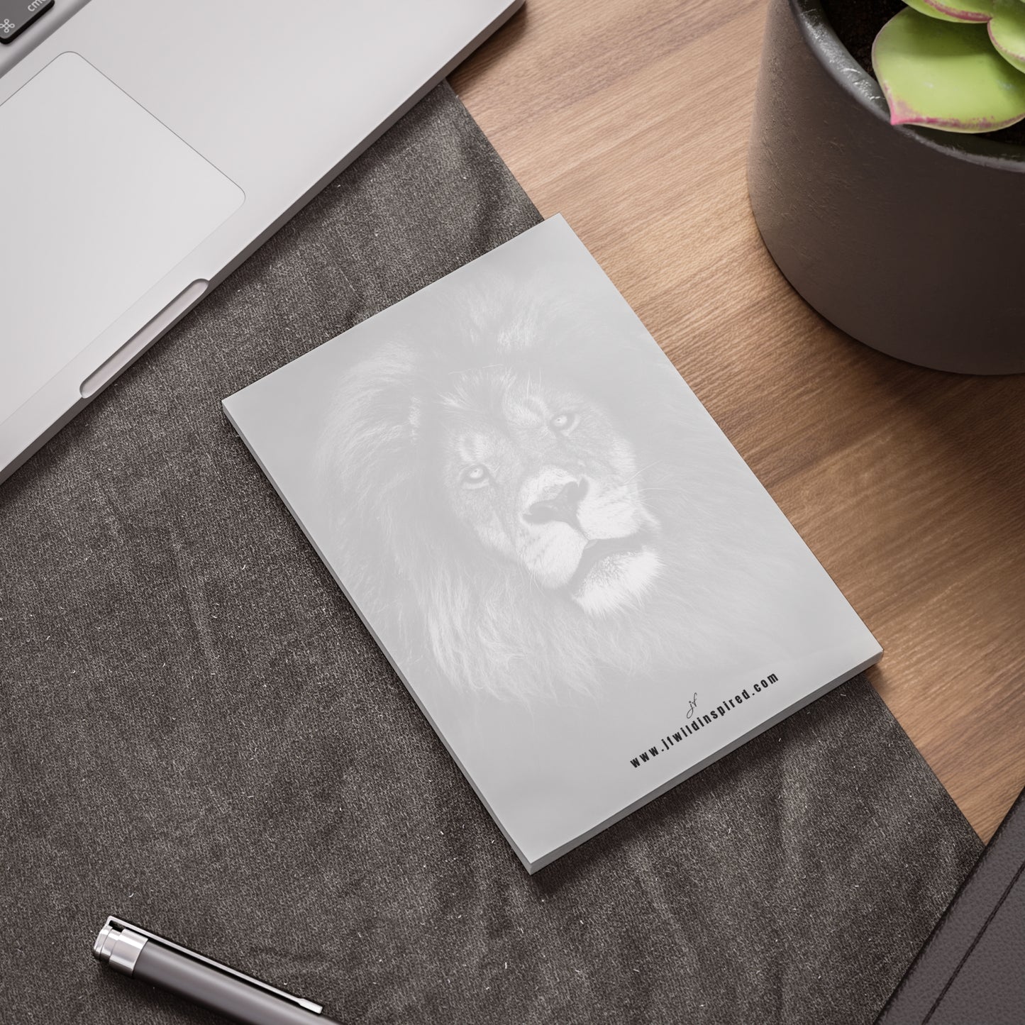 Lion Notebook/Post-It Bundle