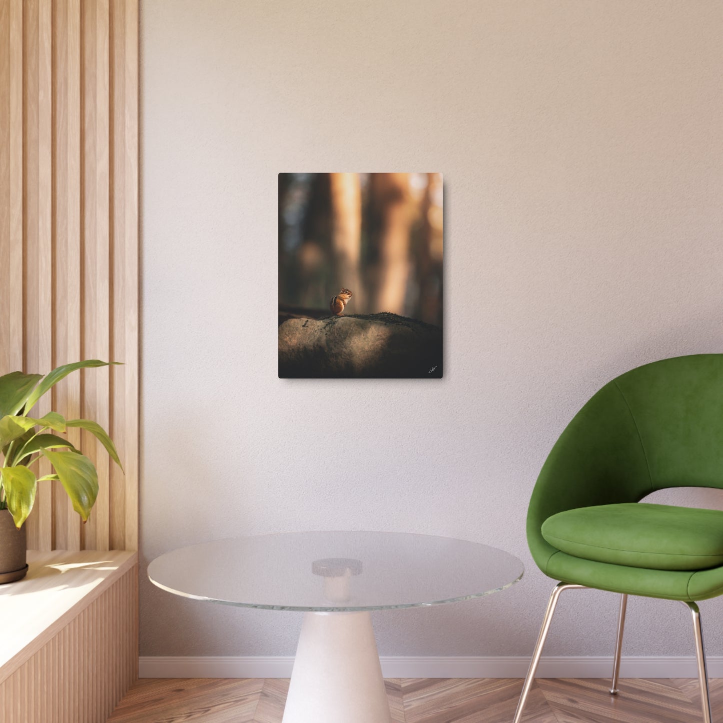 Chipmunk | Metal Art Sign