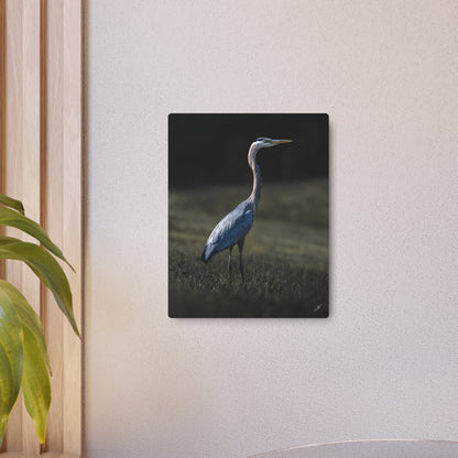 Blue Heron | Metal Art Sign