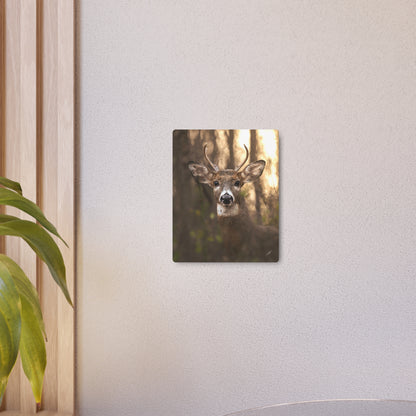 6 Point Buck | Metal Art Sign
