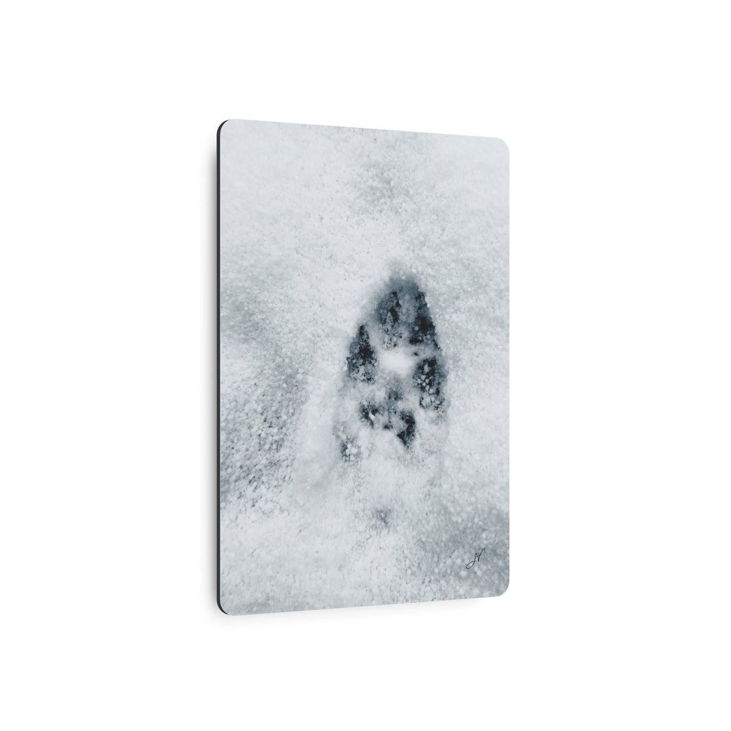 Fox Track | Metal Art Sign