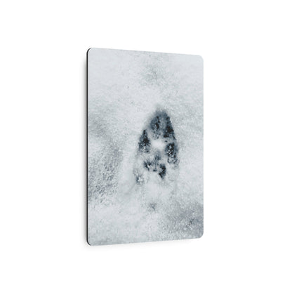 Fox Track | Metal Art Sign