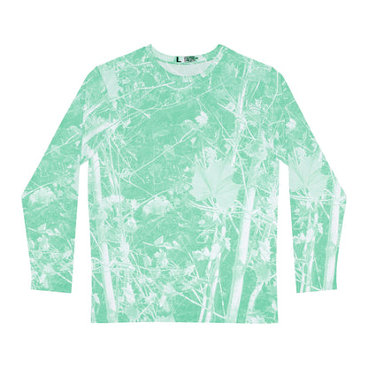 Luna Moth Mint Camo | Long Sleeve Shirt