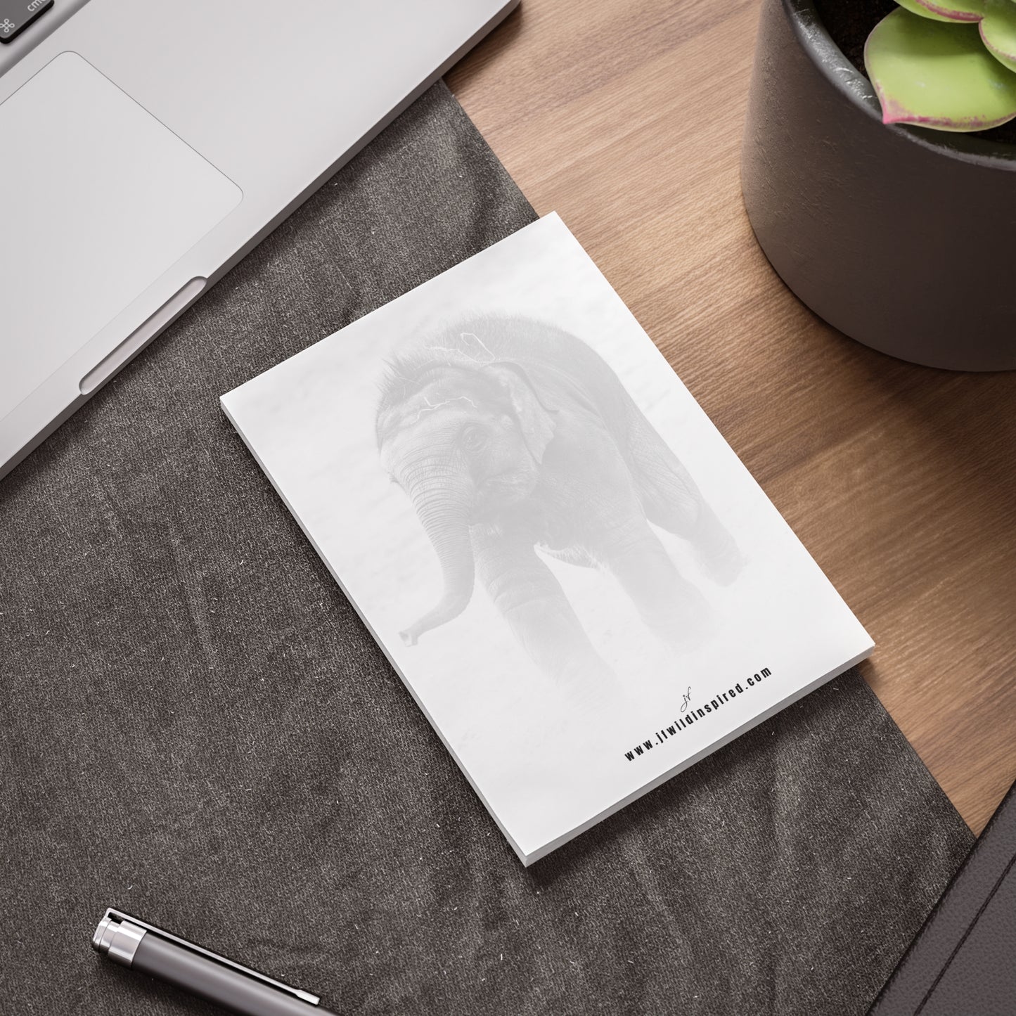 Elephant Notebook/Post-It Bundle