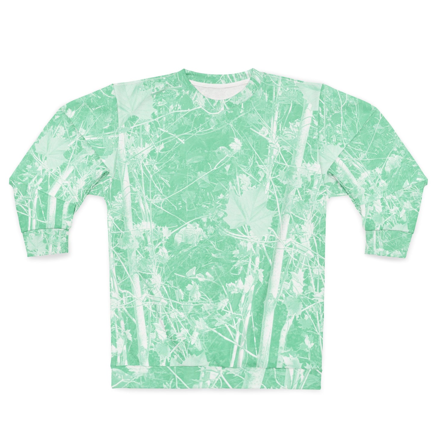 Luna Moth Green Camo | Pullover Sweatshirt