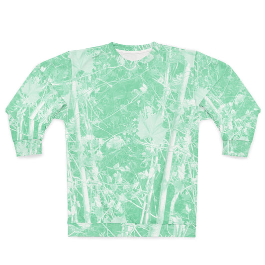 Luna Moth Green Camo | Pullover Sweatshirt