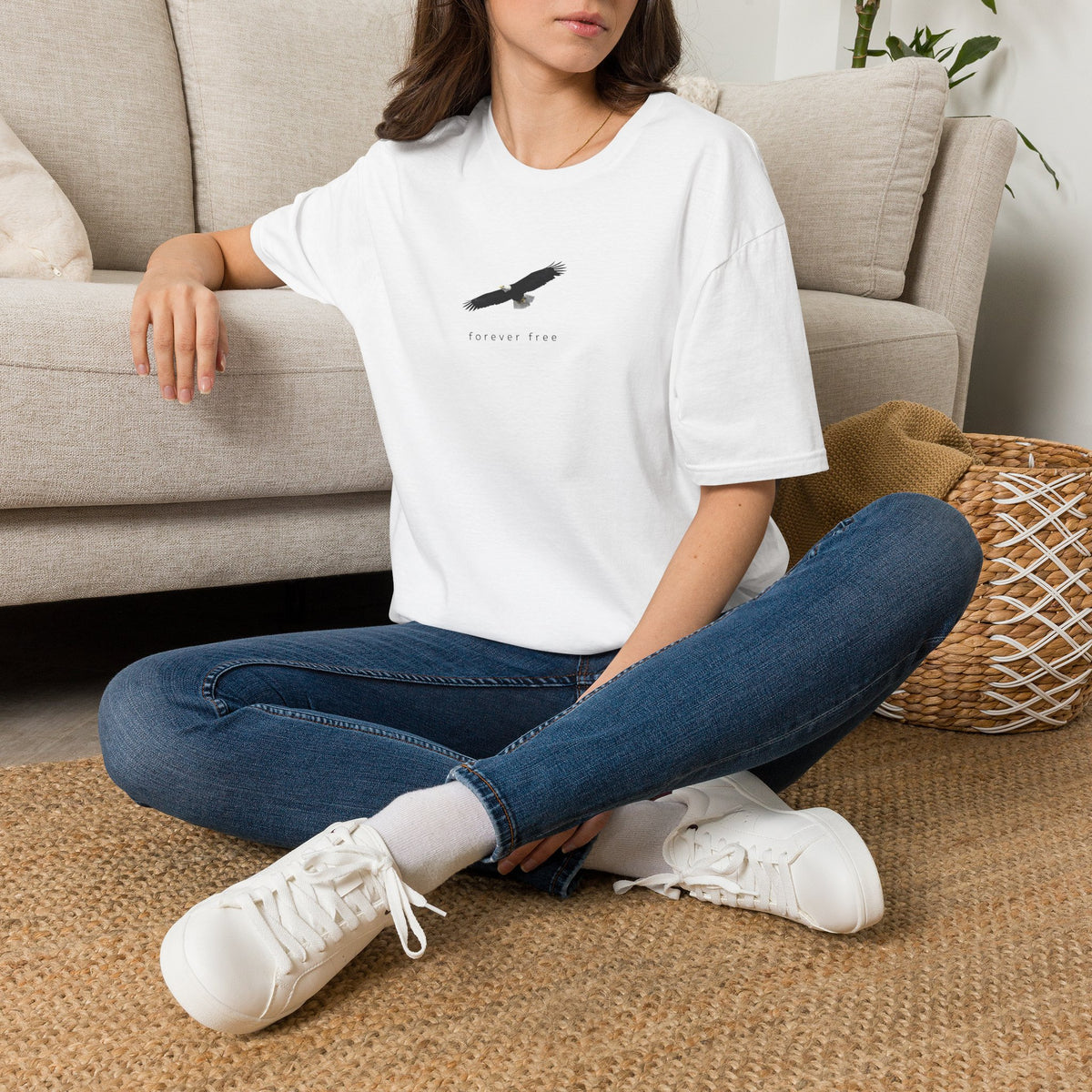 Forever Free Bald Eagle - T-Shirt