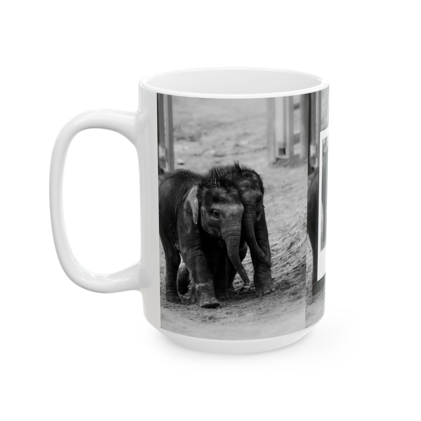 Twin Elephants | Ceramic Mug
