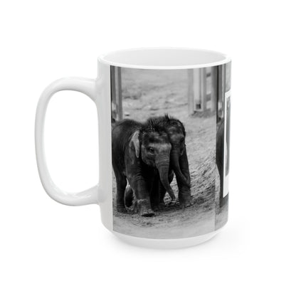 Twin Elephants | Ceramic Mug