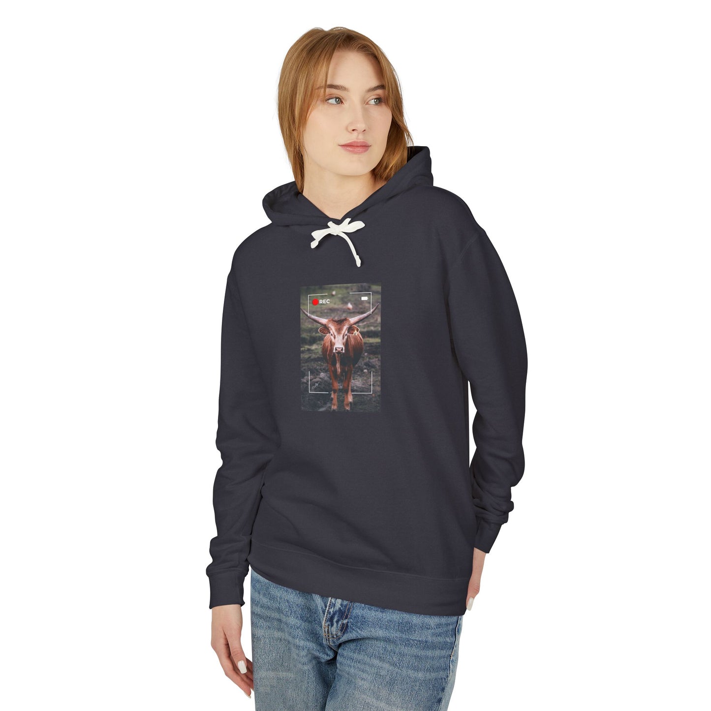 Longhorn Cow In Focus | Hoodie