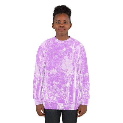 Violet-Backed Starling Purple Camo | Pullover Sweatshirt
