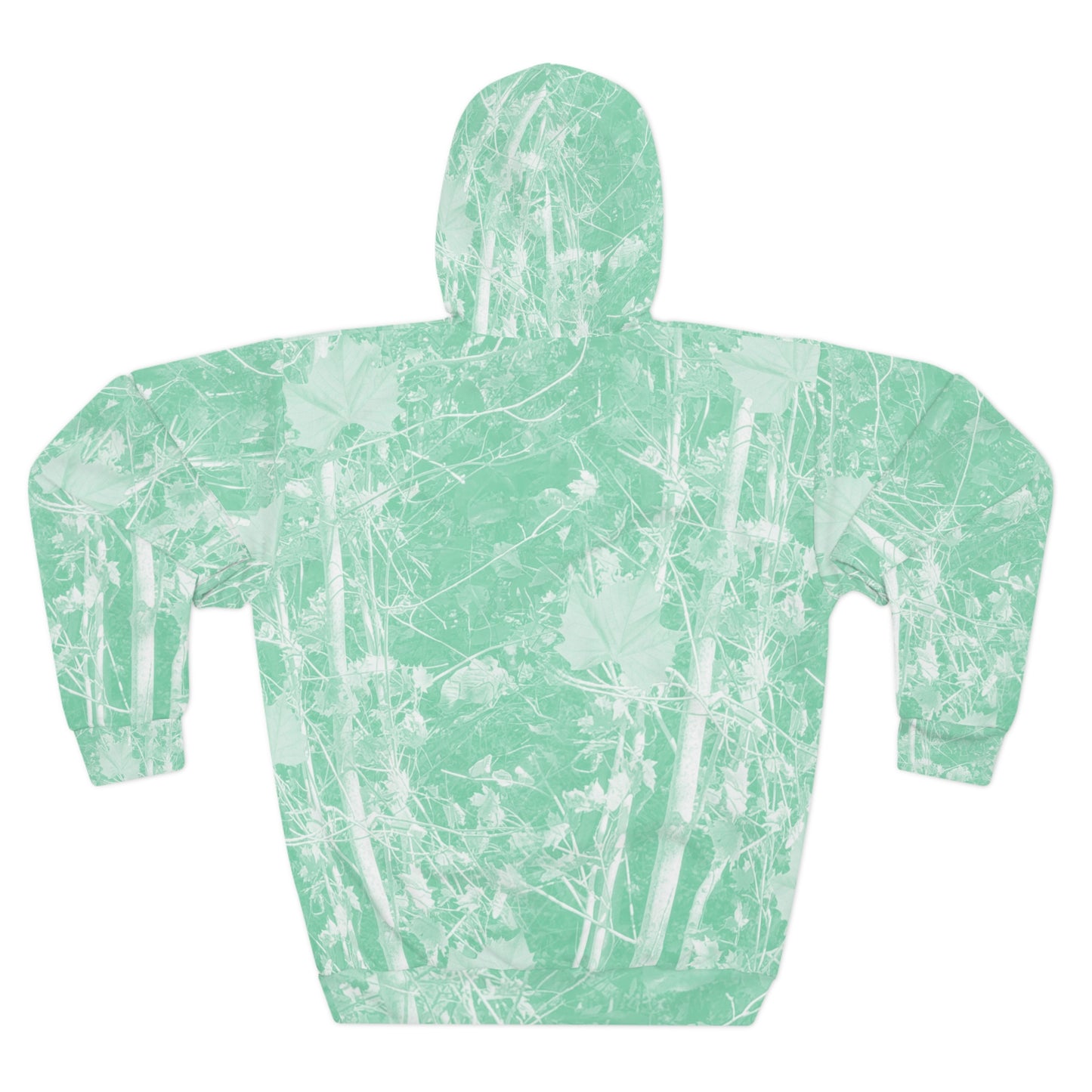 Luna Moth Mint Camo | Hoodie