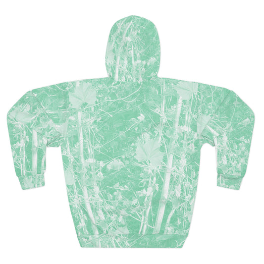 Luna Moth Mint Camo | Hoodie