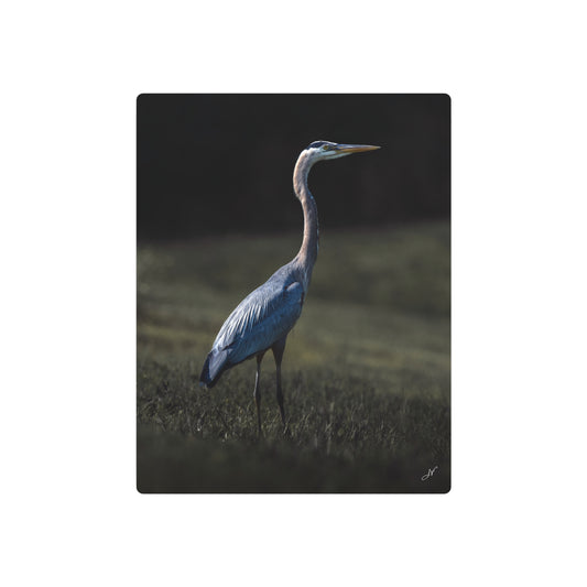 Blue Heron | Metal Art Sign