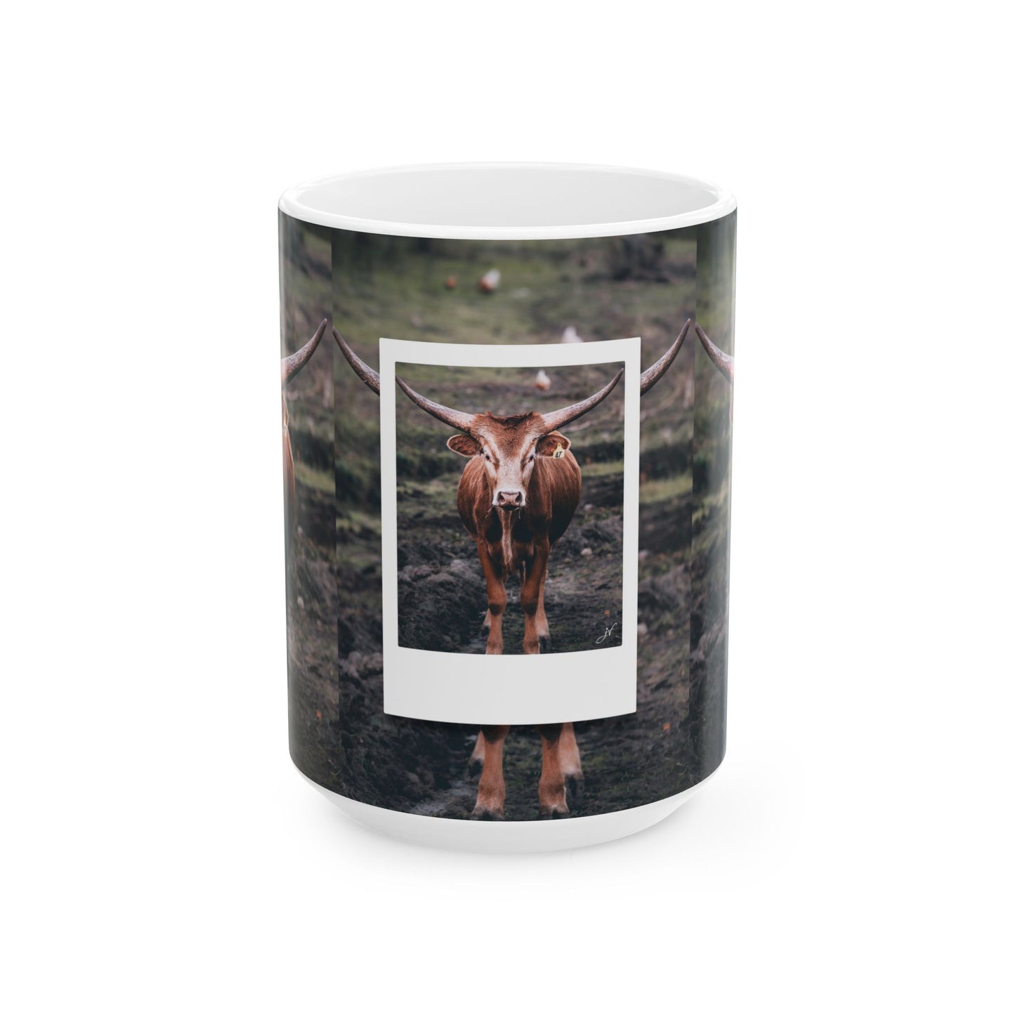 Longhorn Cow | Ceramic Mug