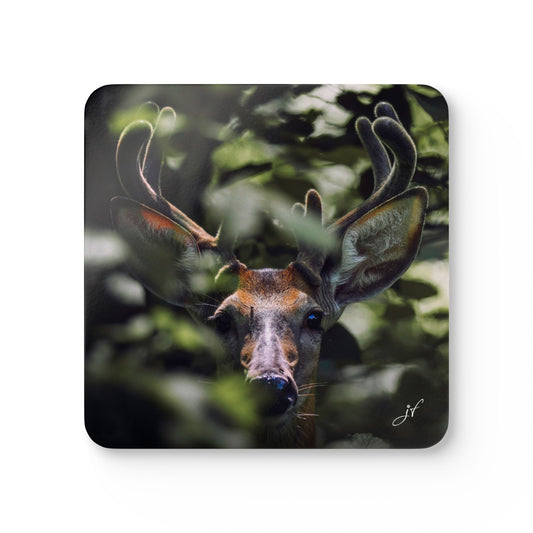 Deer | Corkwood Coaster Set (4 Piece)