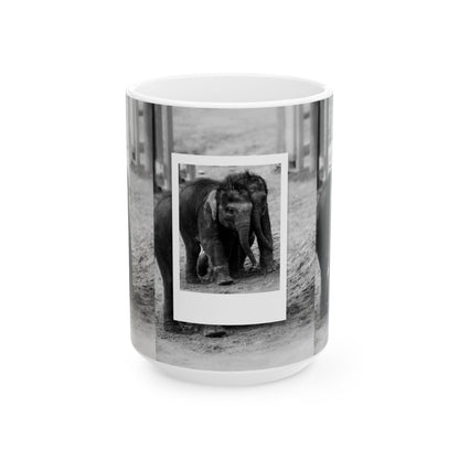 Twin Elephants Bundle (Coaster Set, Mug and T-Shirt)