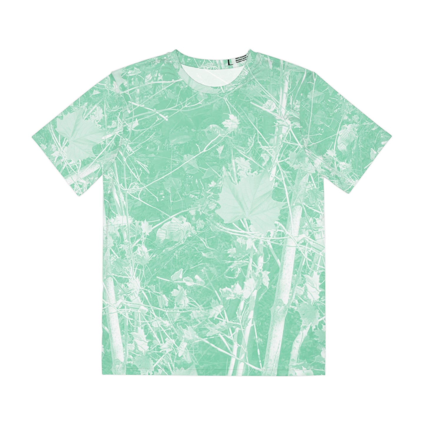 Luna Moth Mint Camo | T-Shirt