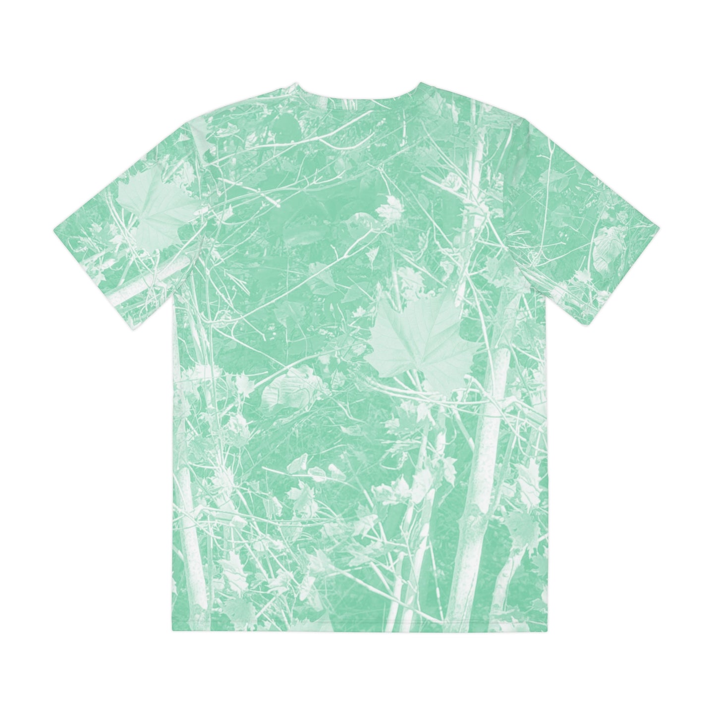 Luna Moth Mint Camo | T-Shirt