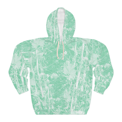 Luna Moth Mint Camo | Hoodie