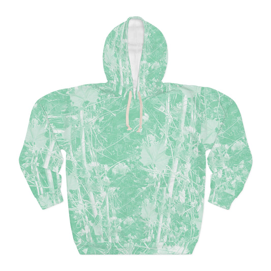 Luna Moth Mint Camo | Hoodie