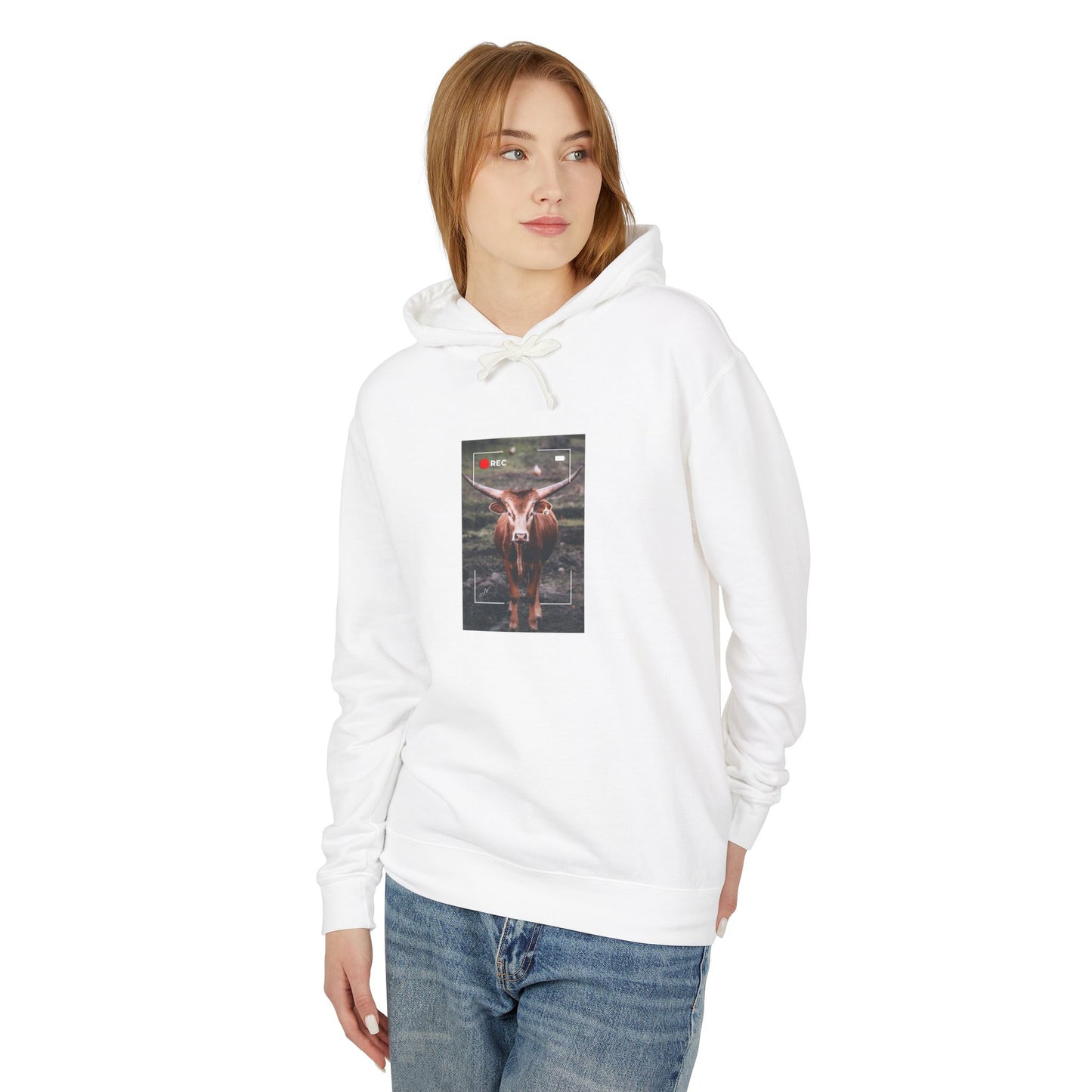 Longhorn Cow In Focus | Hoodie