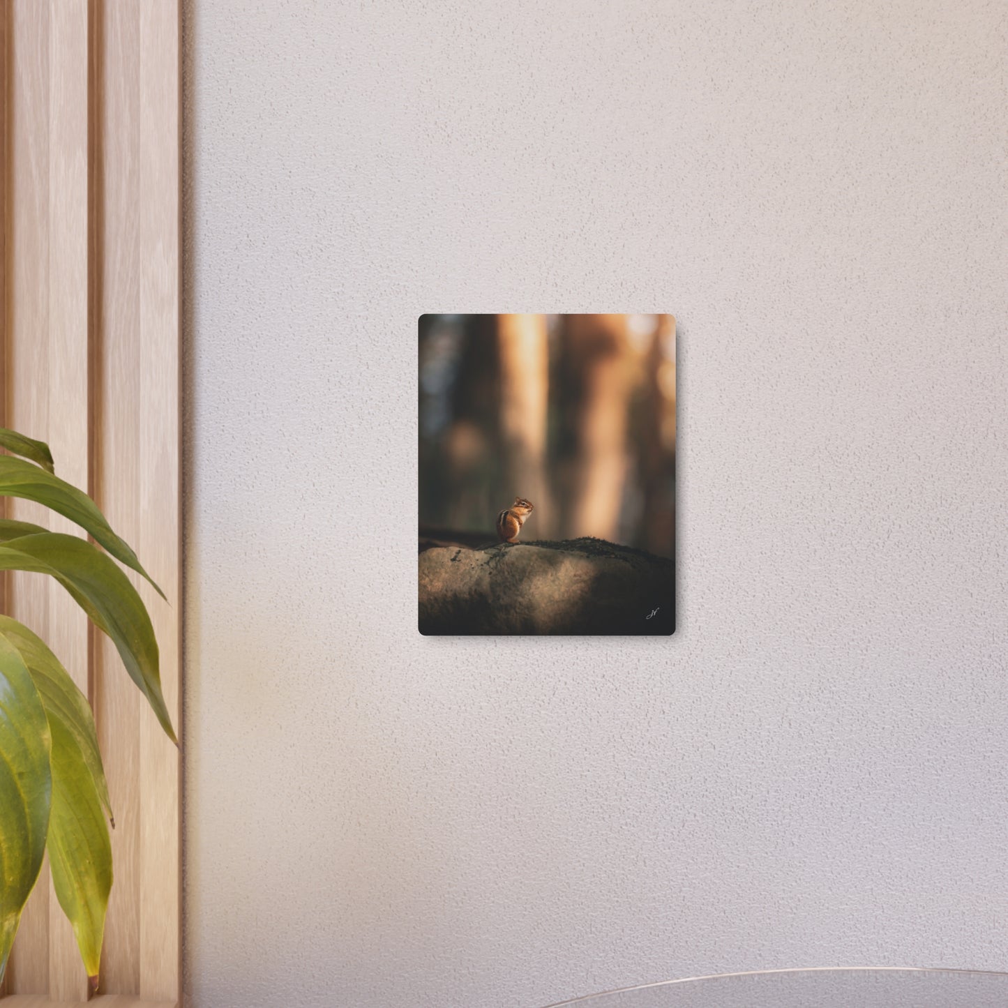 Chipmunk | Metal Art Sign