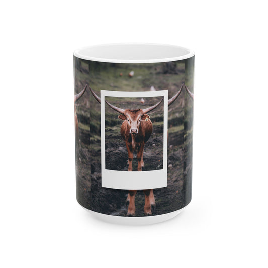 Longhorn Cow | Ceramic Mug