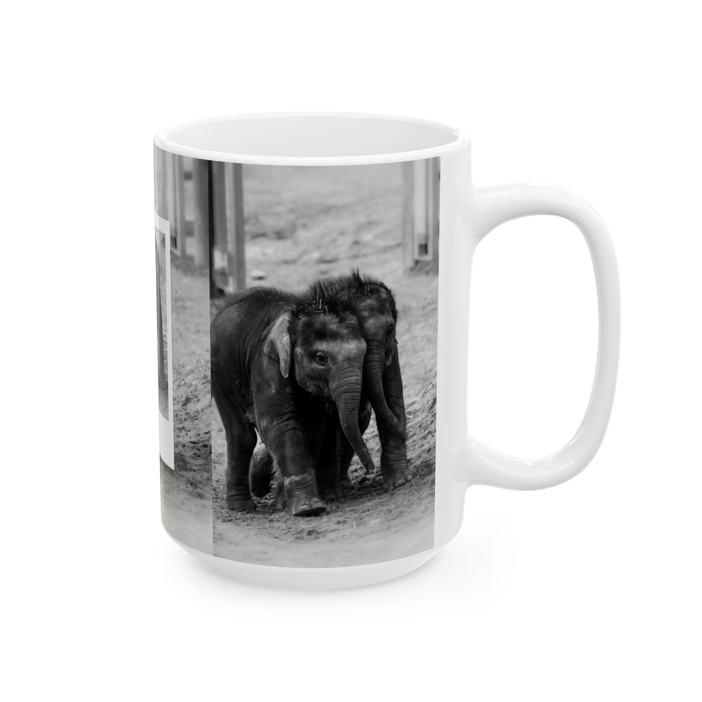 Twin Elephants | Ceramic Mug