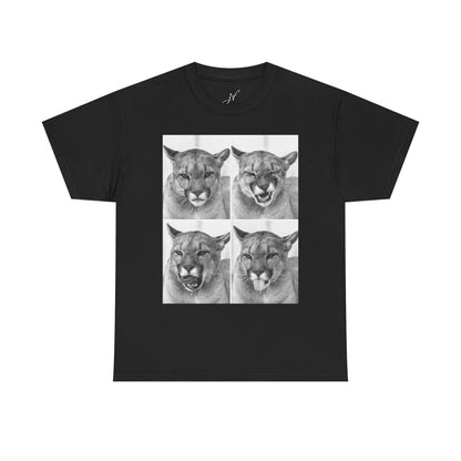 Puma Cat Collage |  T-Shirt