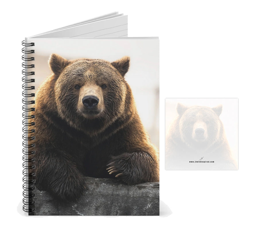 Bear Notebook/Post-It Bundle
