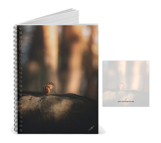 Chipmunk Notebook/Post-It Bundle
